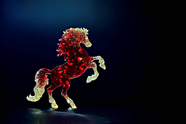 Clay pony figurine