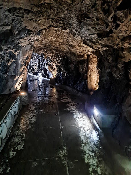 istock Illuminated Tunnel Leading to Praia Formosa 2244093821