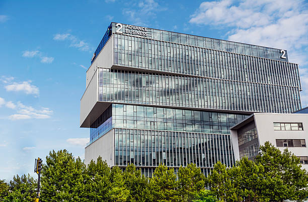istock Modern Luxury Glass Business Office Corporate Building 2244106088