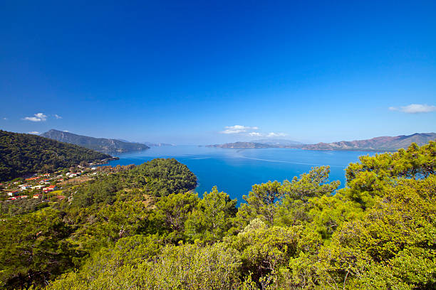 Coastline of South Aegean in Turkey