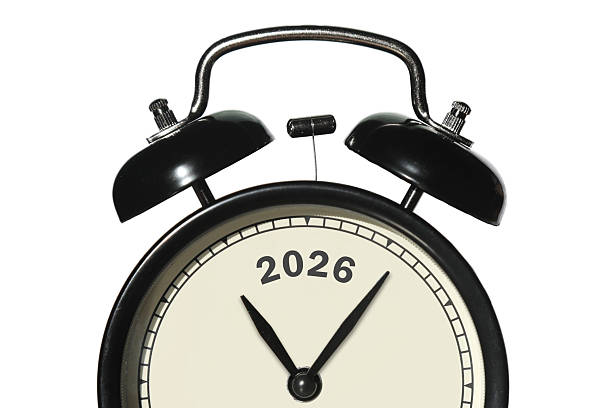 istock New year 2026 time alarm clock 2244115552