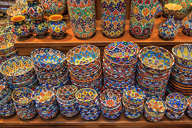 istock Typical ceramic souvenirs for sale in Dubai, UAE 2244124766