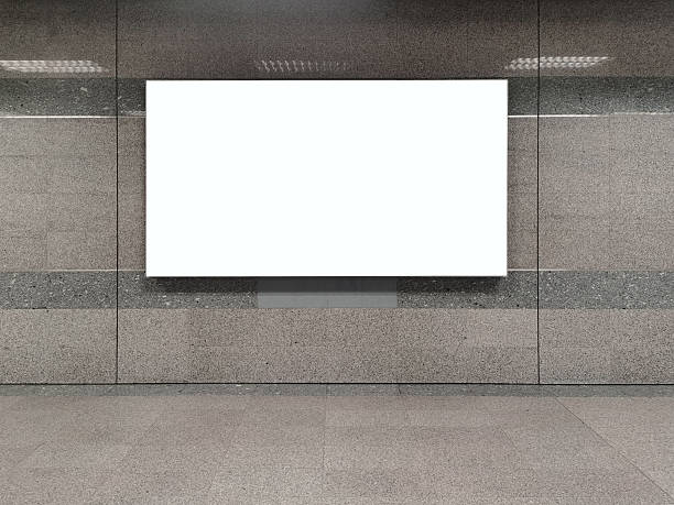 istock Empty billboard at MRT subway station in Bangkok, Thailand for advertising. 2244127955