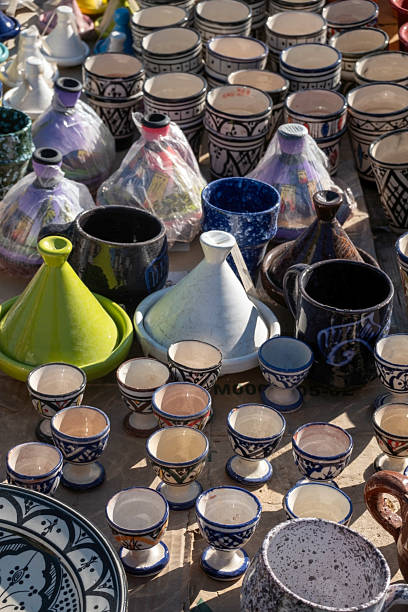 istock Moroccan ceramic.  Traditional craftsmanship of Morocco. 2244129158