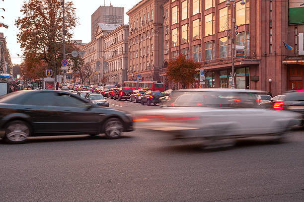 istock traffic in Kiev in long exposure 2244130290