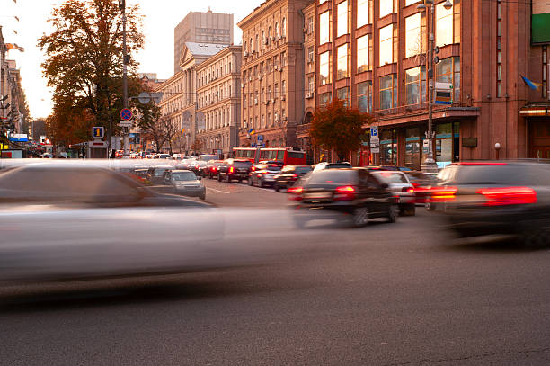 istock traffic in Kiev in long exposure 2244130304