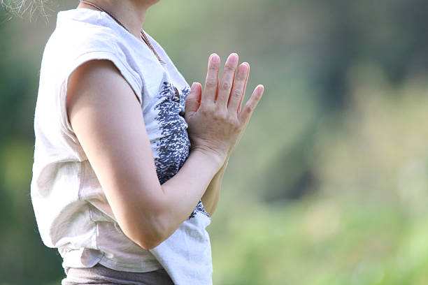 Woman doing yoga
