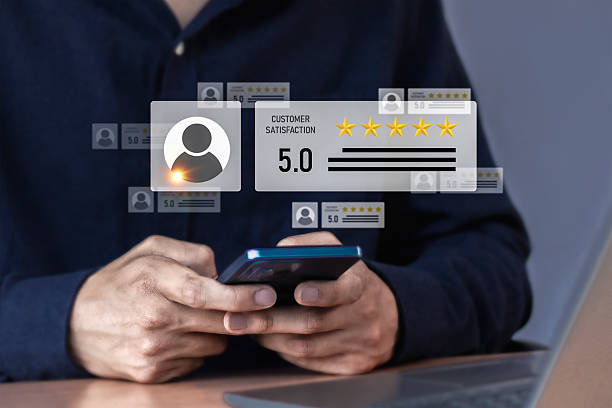 The concept of maximum satisfaction through applications and customer feedback
