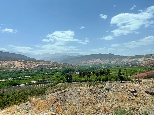 istock Arid landscape extending across Morocco's Marrakech-Safi region 2244137835