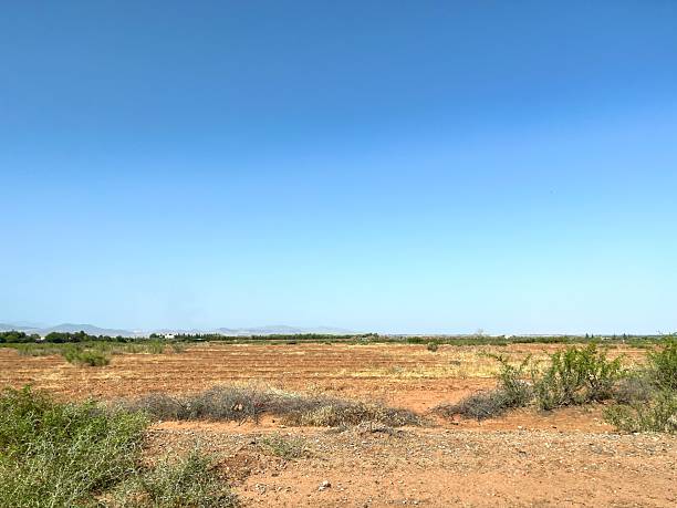 istock Arid landscape extending across Morocco's Marrakech-Safi region 2244138450