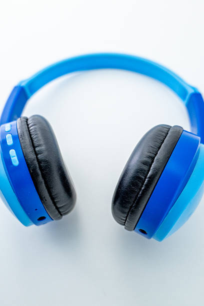 istock Blue children's wireless headphones 2244140214