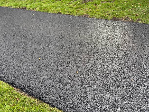 istock Newly laid tarmac road surface 2244152963