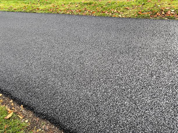 istock Newly laid tarmac road surface 2244153005