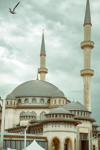 Travel in Istanbul Taksim square, Taksim Mosque vertical image