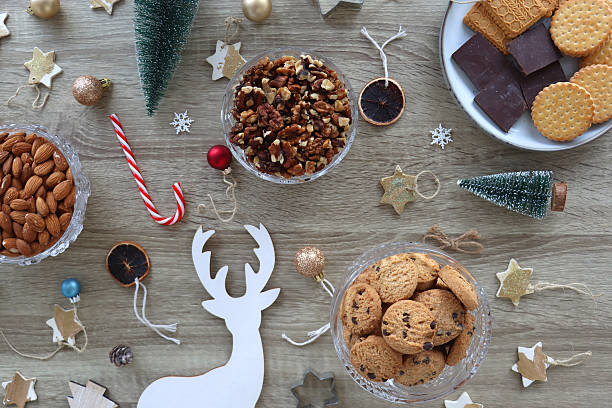 istock Christmas Decorations, Cookies and Nuts 2244160698