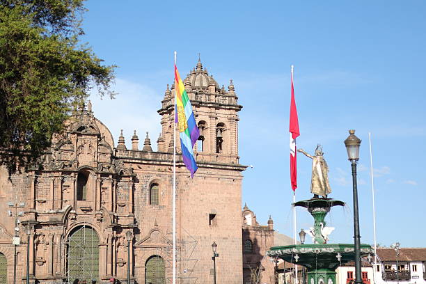 istock Smiling Traveler Enjoying a Sunny Day in Cusco 2244162990