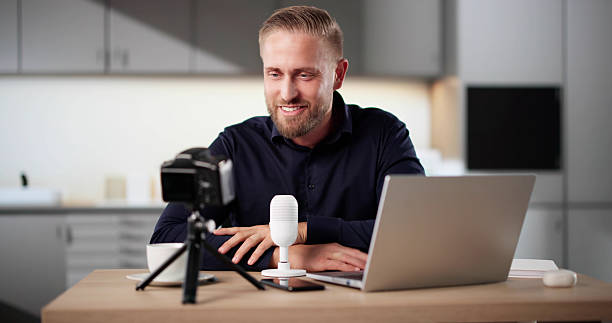istock Kitchen Vlog: Social Media Manager Films Online Influence Content 2244166584