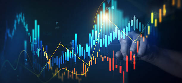 istock usiness strategy development and growing growth plan. Financial management strategy for business growth.Graph and chart. Investment of growth on currency rate. 2244175542