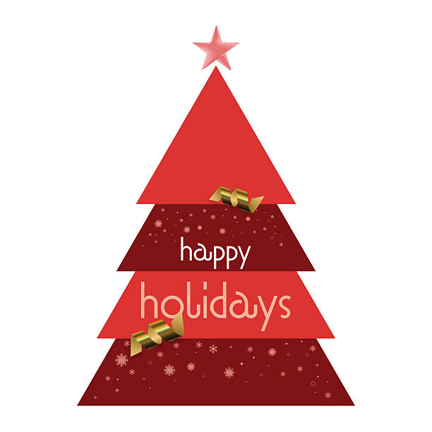 istock Happy holidays lettering vector stock illustration. Holiday lettering vector illustration. stock illustration 2244175749
