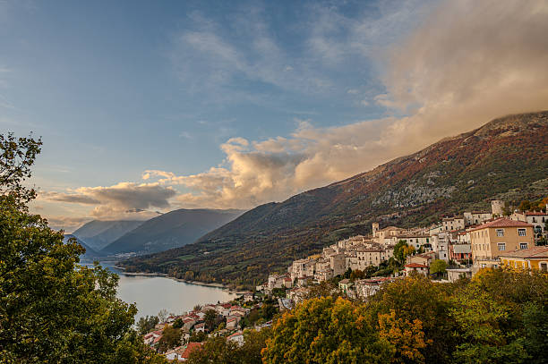 istock Barrea and its lake. Abruzzo. Spectacular autumn panorama 2244184296