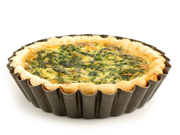 istock Food - Small Vegetabele Pie on white Background 2244184948