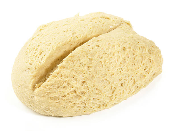 istock Food - Classic Yeast Dough on white Background 2244184949