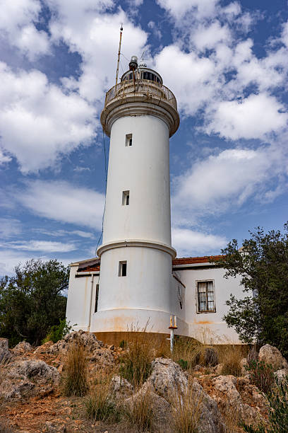 istock Gelidonya Lighthouse standing above blue Mediterranean Sea 2244207920