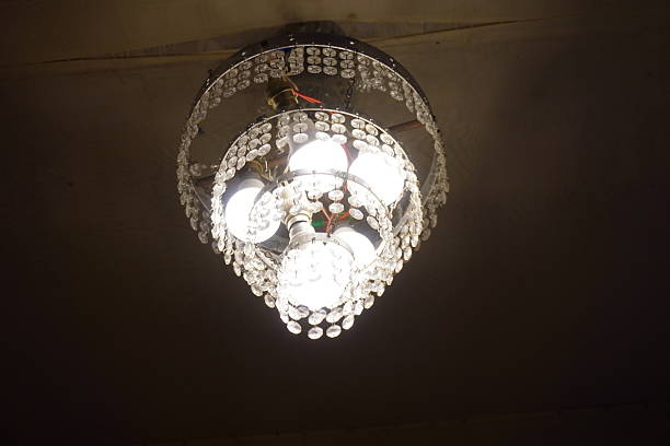 istock modern crystal ceiling light fixture or small chandelier. 2244208369