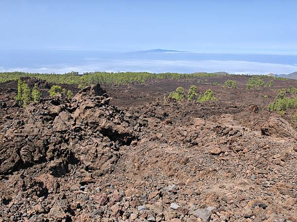 istock Tenerife, Canary Islands, Spain. Lava flow 2244209667