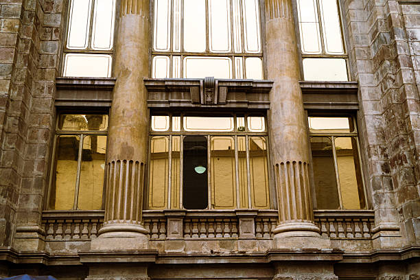 Windows in the Spanish Baroque and Colonial architectural style