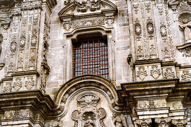 Windows in the Spanish Baroque and Colonial architectural style