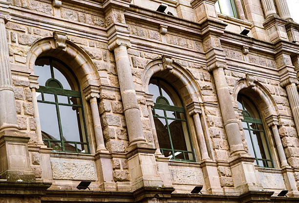 Windows in the Spanish Baroque and Colonial architectural style