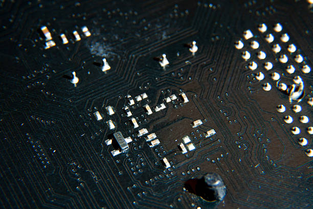 istock A close-up view of an electronic printed circuit board with assembled radio components 2244224038