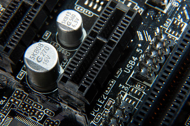 istock A close-up view of an electronic printed circuit board with assembled radio components 2244224233