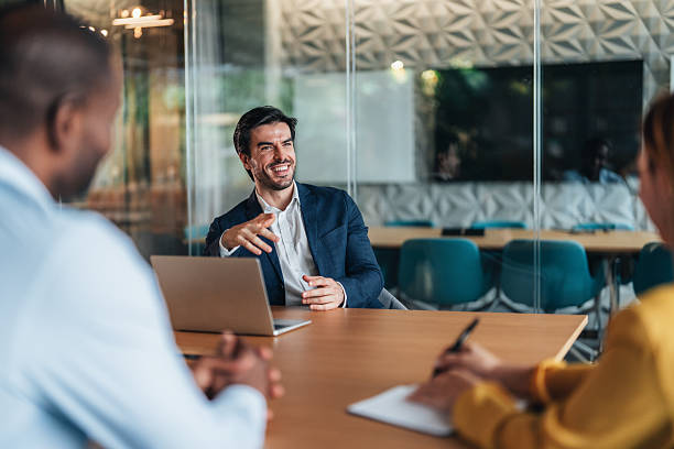 istock Business Meeting for new agreement 2244226260