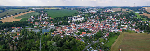 istock Aerial view around the old town of Triptis 2244232852