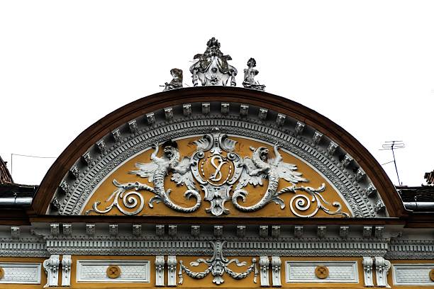 Details of an old building. Cluj Napoca, Romania.