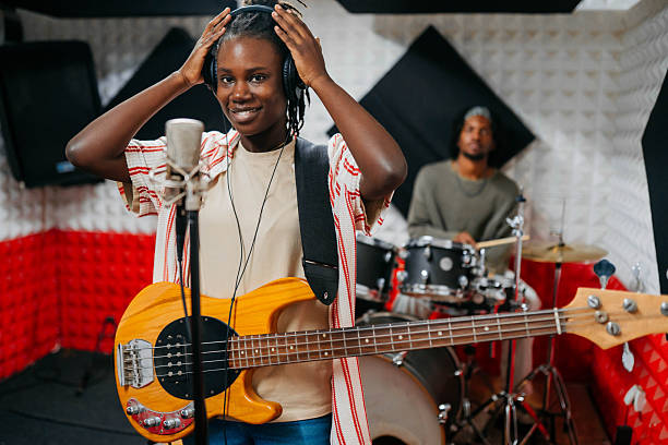 istock Recording new songs 2244234532
