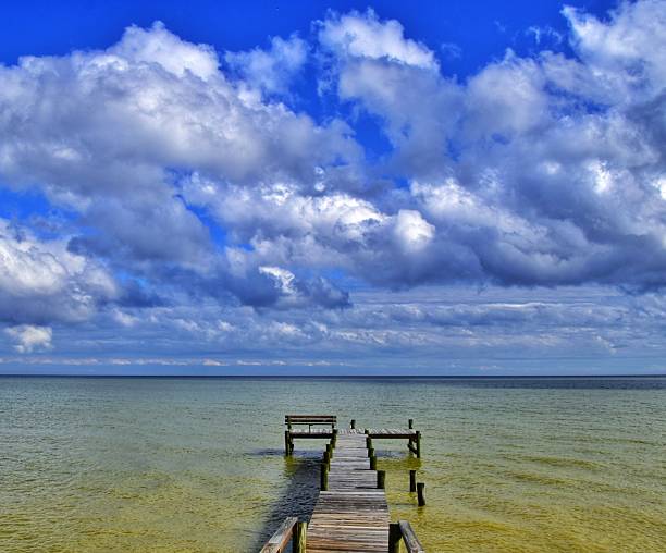 Tranquil October scene, Chesapeake Bay in southern Maryland