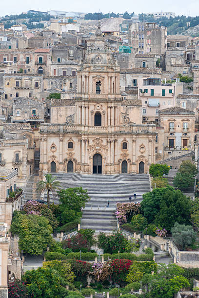 Duomo of San Giorgio in Modica, Sicily, Italy.