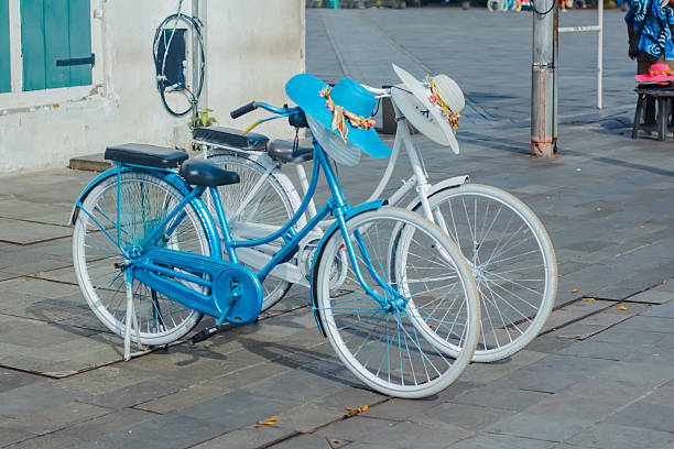 istock colorful bicycles for rent 2244243246