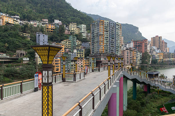 istock Yanjin county Yunnan China cityscape 2244249098