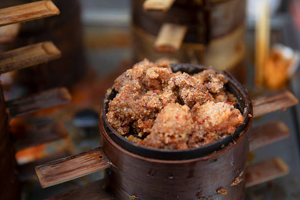 Sichuan style Steamed Pork with Rice Powder