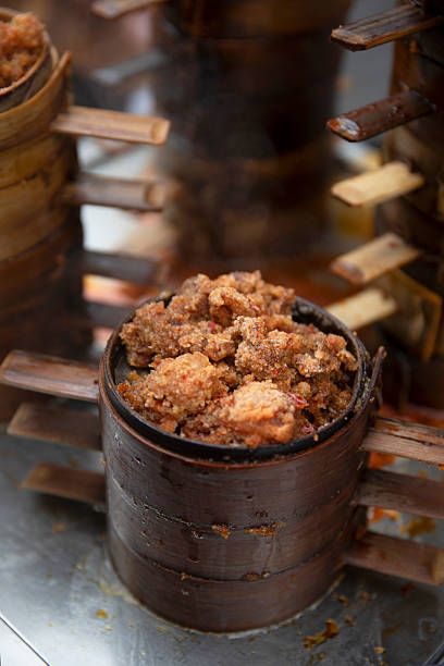 Sichuan style Steamed Pork with Rice Powder