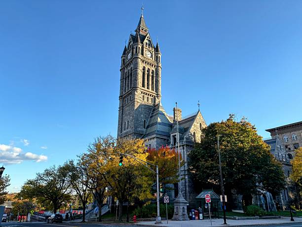 istock City Hall in Holyoke, Massachusetts 2244254206