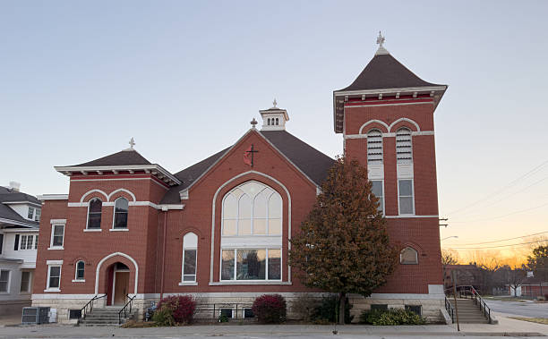 istock Ottawa First United Methodist Church at Sunrise 2244254827