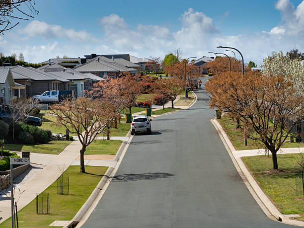istock Suburban street 2244257988