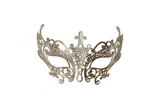 istock Venetian carnival mask isolated on white 2244272795