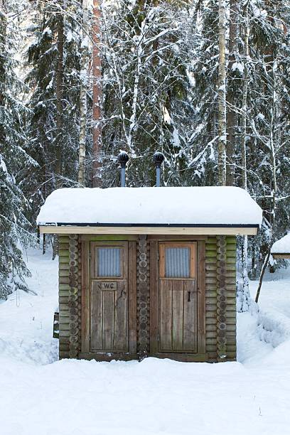 istock Toilet in forest. 2244282606
