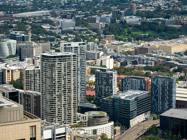 istock Aerial view of Central Sydney, Australia 2244286086